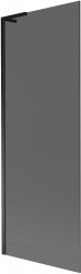 MEXEN/S - Next L vaňová zástena FIX 70 x 150, grafit, čierna (895-070-000-03-40-70)