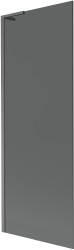 MEXEN/S - Next L vaňová zástena FIX 70 x 150, grafit, grafit kartáčovaná (895-070-000-03-40-66)