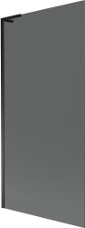 MEXEN/S - Next L vaňová zástena FIX 90 x 150, grafit, čierna (895-090-000-03-40-70)