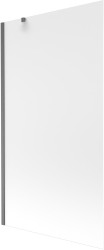 MEXEN/S - Next vaňová zástena FIX 100 x 150, dekor, grafit kartáčovaná (895-100-000-00-30-66)