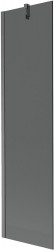 MEXEN/S - Next vaňová zástena FIX 50 x 150, grafit, grafit kartáčovaná (895-050-000-00-40-66)