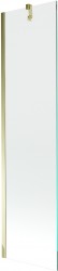 MEXEN/S - Next vaňová zástena FIX 50x150, transparent, zlatá (895-050-000-00-00-50)