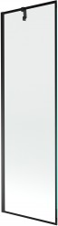 MEXEN/S - Next vaňová zástena FIX 60 x 150, čierna dekor, čierna (895-060-000-00-70-70)