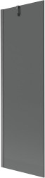 MEXEN/S - Next vaňová zástena FIX 60 x 150, grafit, grafit kartáčovaná (895-060-000-00-40-66)