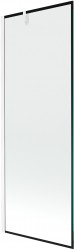 MEXEN/S - Next vaňová zástena FIX 70 x 150, čierna dekor, biela (895-070-000-00-70-20)