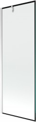 MEXEN/S - Next vaňová zástena FIX 70 x 150, čierna dekor, chróm (895-070-000-00-70-01)