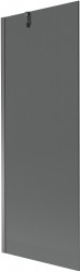 MEXEN/S - Next vaňová zástena FIX 70 x 150, grafit, grafit metal (895-070-000-00-40-95)