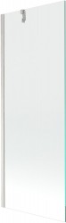 MEXEN/S - Next vaňová zástena FIX 70 x 150, transparent, nikel kefovaná (895-070-000-00-00-97)