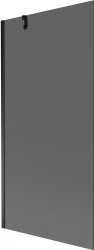 MEXEN/S - Next vaňová zástena FIX 90 x 150, grafit, čierna (895-090-000-00-40-70)