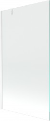 MEXEN/S - Next vaňová zástena FIX 90x150, transparent, biela (895-090-000-00-00-20)
