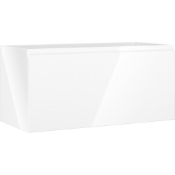 MEXEN/S - Orio kúpeľňová skrinka pod umývadlo 100, 1 šuplík, biela lesk (91A10-10047-1-BF00)