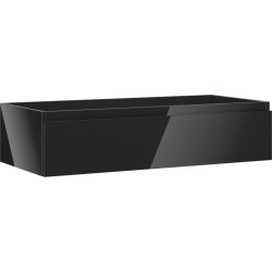 MEXEN/S - Orio kúpeľňová skrinka pod umývadlo 100, 1 šuplík, čierna lesk (91A10-10023-1-BF70)