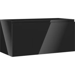 MEXEN/S - Orio kúpeľňová skrinka pod umývadlo 100, 1 šuplík, čierna lesk (91A10-10047-1-BF70)