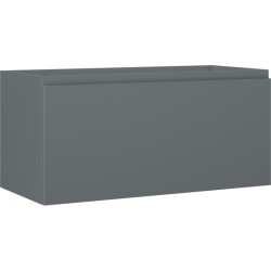 MEXEN/S - Orio kúpeľňová skrinka pod umývadlo 100, 1 šuplík, grafit mat (91A10-10047-1-BF66)