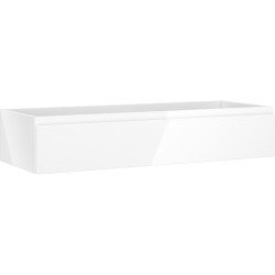 MEXEN/S - Orio kúpeľňová skrinka pod umývadlo 120, 1 šuplík, biela lesk (91A10-12023-1-BF00)