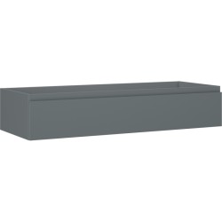 MEXEN/S - Orio kúpeľňová skrinka pod umývadlo 120, 1 šuplík, grafit mat (91A10-12023-1-BF66)