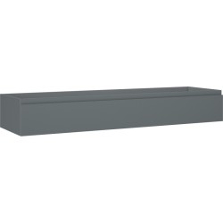 MEXEN/S - Orio kúpeľňová skrinka pod umývadlo 160, 1 šuplík, grafit mat (91A10-16023-1-BF66)