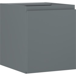 MEXEN/S - Orio kúpeľňová skrinka pod umývadlo 40, 1 dvierka, grafit mat (91A11-04047-1-BF66)