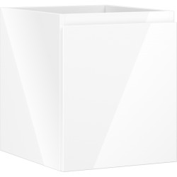 MEXEN/S - Orio kúpeľňová skrinka pod umývadlo 40, 1 šuplík, biela lesk (91A10-04047-1-BF00)