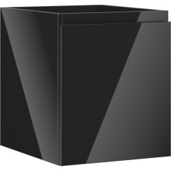 MEXEN/S - Orio kúpeľňová skrinka pod umývadlo 40, 1 šuplík, čierna lesk (91A10-04047-1-BF70)