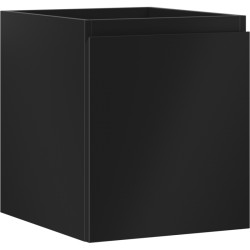 MEXEN/S - Orio kúpeľňová skrinka pod umývadlo 40, 1 šuplík, čierna mat (91A10-04047-1-BF71)