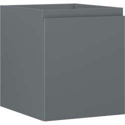 MEXEN/S - Orio kúpeľňová skrinka pod umývadlo 40, 1 šuplík, grafit mat (91A10-04047-1-BF66)