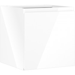 MEXEN/S - Orio kúpeľňová skrinka pod umývadlo 45, 1 dvierka, biela lesk (91A11-04547-1-BF00)