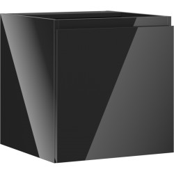 MEXEN/S - Orio kúpeľňová skrinka pod umývadlo 45, 1 dvierka, čierna lesk (91A11-04547-1-BF70)