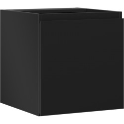 MEXEN/S - Orio kúpeľňová skrinka pod umývadlo 45, 1 dvierka, čierna mat (91A11-04547-1-BF71)