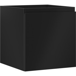 MEXEN/S - Orio kúpeľňová skrinka pod umývadlo 45, 1 šuplík, čierna mat (91A10-04547-1-BF71)