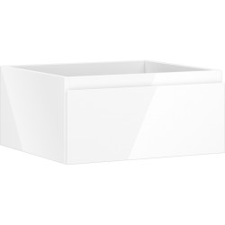 MEXEN/S - Orio kúpeľňová skrinka pod umývadlo 50, 1 šuplík, biela lesk (91A10-05023-1-BF00)