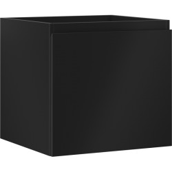 MEXEN/S - Orio kúpeľňová skrinka pod umývadlo 50, 1 šuplík, čierna mat (91A10-05047-1-BF71)