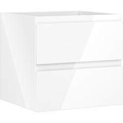 MEXEN/S - Orio kúpeľňová skrinka pod umývadlo 50, 2 zásuvky, biela lesk (91A10-05047-2-BFF00)