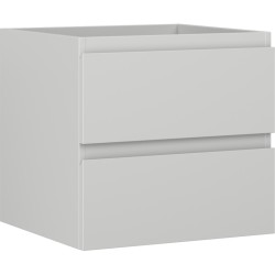 MEXEN/S - Orio kúpeľňová skrinka pod umývadlo 50, 2 zásuvky, sivá mat (91A10-05047-2-BFF62)