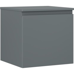 MEXEN/S - Orio kúpeľňová skrinka pod umývadlo 50 cm s doskou, 1 šuplík, grafit mat (91A10-05047-1-BFC66)