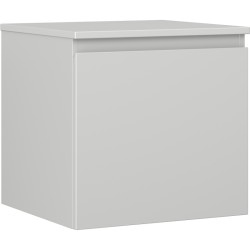 MEXEN/S - Orio kúpeľňová skrinka pod umývadlo 50 cm s doskou, 1 šuplík, sivá mat (91A10-05047-1-BFC62)