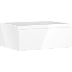 MEXEN/S - Orio kúpeľňová skrinka pod umývadlo 60, 1 šuplík, biela lesk (91A10-06023-1-BF00)