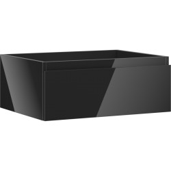 MEXEN/S - Orio kúpeľňová skrinka pod umývadlo 60, 1 šuplík, čierna lesk (91A10-06023-1-BF70)