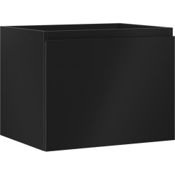 MEXEN/S - Orio kúpeľňová skrinka pod umývadlo 60, 1 šuplík, čierna mat (91A10-06047-1-BF71)