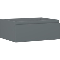 MEXEN/S - Orio kúpeľňová skrinka pod umývadlo 60, 1 šuplík, grafit mat (91A10-06023-1-BF66)