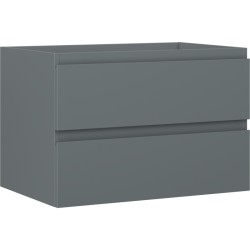 MEXEN/S - Orio kúpeľňová skrinka pod umývadlo 70, 2 zásuvky, grafit mat (91A10-07047-2-BFF66)