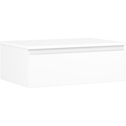 MEXEN/S - Orio kúpeľňová skrinka pod umývadlo 70 cm s doskou, 1 šuplík, biela mat (91A10-07023-1-BFC01)