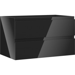 MEXEN/S - Orio kúpeľňová skrinka pod umývadlo 80, 2 zásuvky, čierna lesk (91A10-08047-2-BFF70)