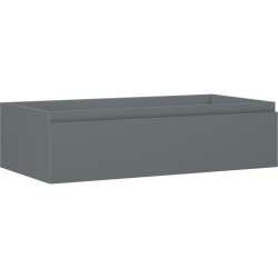 MEXEN/S - Orio kúpeľňová skrinka pod umývadlo 90, 1 šuplík, grafit mat (91A10-09023-1-BF66)