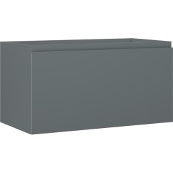 MEXEN/S - Orio kúpeľňová skrinka pod umývadlo 90, 1 šuplík, grafit mat (91A10-09047-1-BF66)