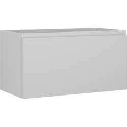 MEXEN/S - Orio kúpeľňová skrinka pod umývadlo 90, 1 šuplík, sivá mat (91A10-09047-1-BF62)