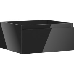 MEXEN/S - Orio kúpeľňová skrinka pod umývadlo łazienkowa 50, 1 šuplík, čierna lesk (91A10-05023-1-BF70)