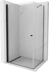 MEXEN/S - Pretória sprchovací kút 100x120, transparent, čierna (852-100-120-70-00)