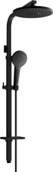 MEXEN/S - Q05 čierna sprchový stĺp (798050595-70)