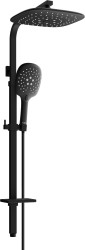 MEXEN/S - Q22 čierna sprchový stĺp (798222295-70)